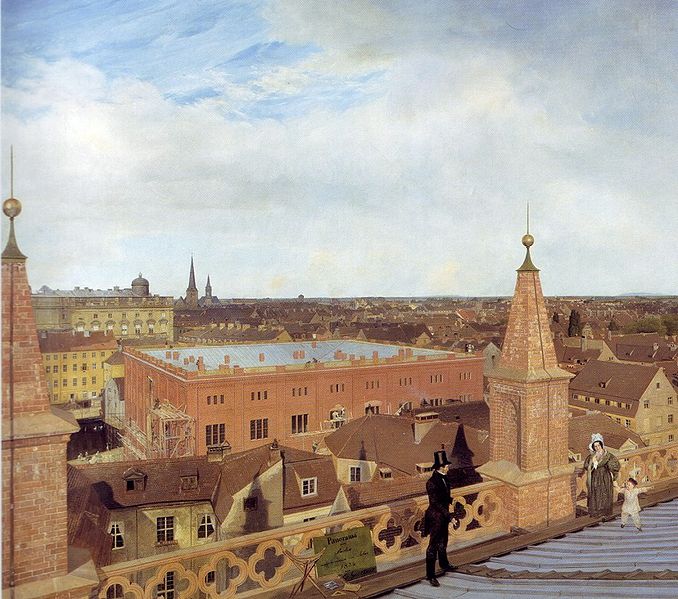 Eduard Gaertner Panorama of Berlin